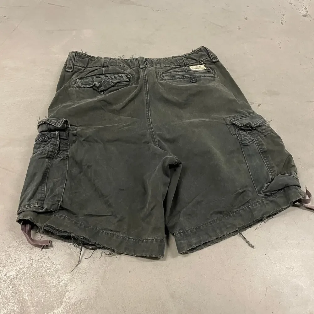 Baggy Y2K Abercrombie and Fitch cargo board shorts 34
